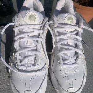 Nike T-Lite VIII Training Shoes - Women's Sz 7.5 White - 396879-111